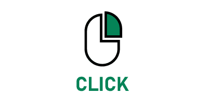 Icon Hilfe Für Interaktion mit WebVR Klicke Linke Maustaste
