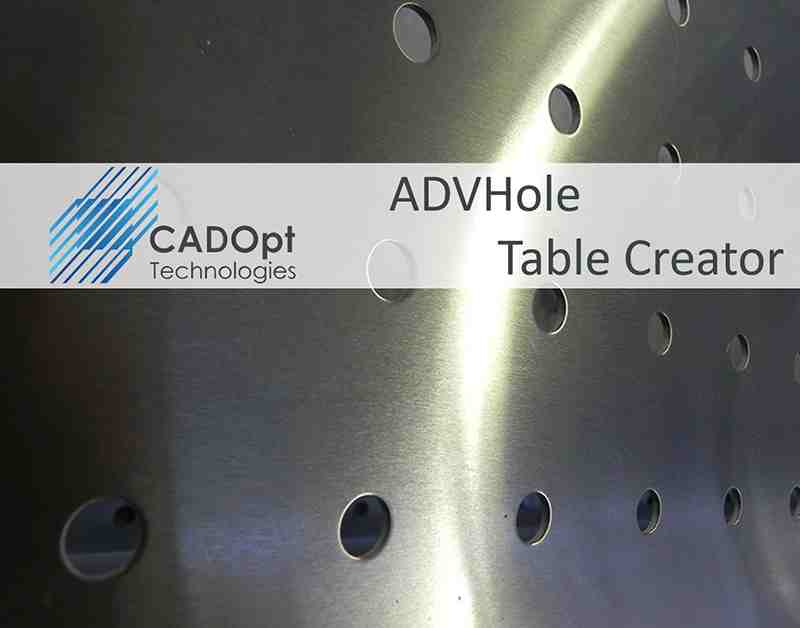 ADVHole Table CADOpt