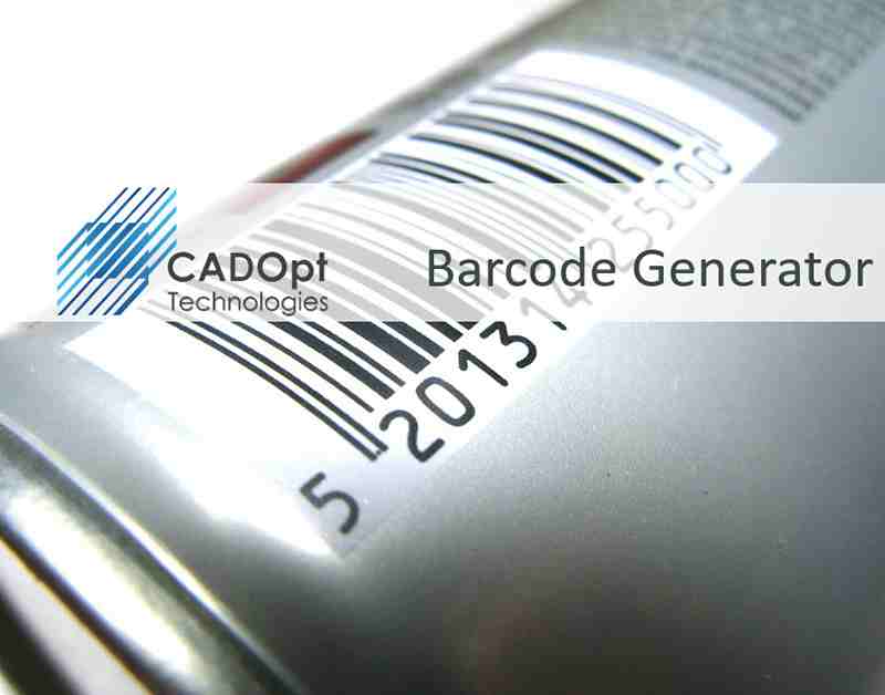 Barcode Generator CADOpt