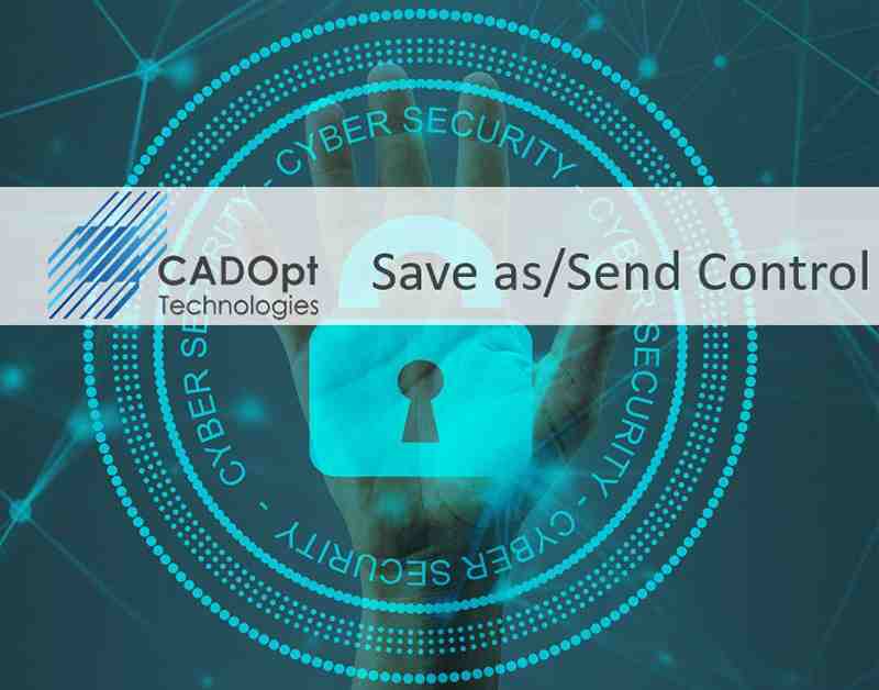 Save as Send Control CADOpt